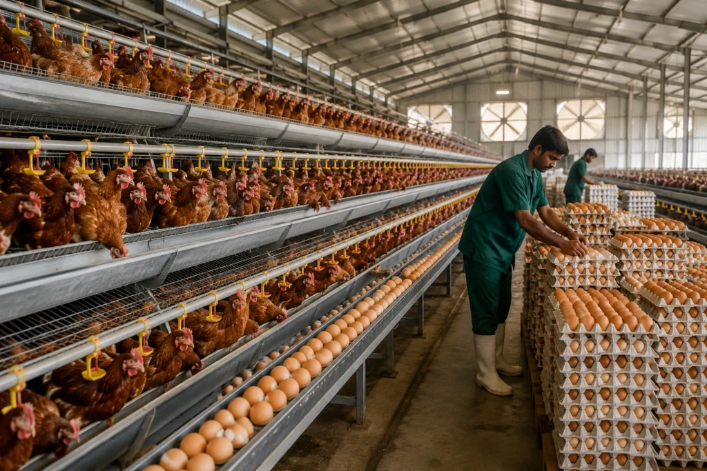 egg production farm